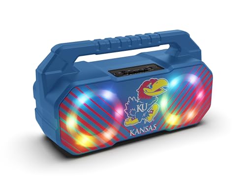 Image of SOAR NCAA Wireless Boombox Speaker, Kansas Jayhawks