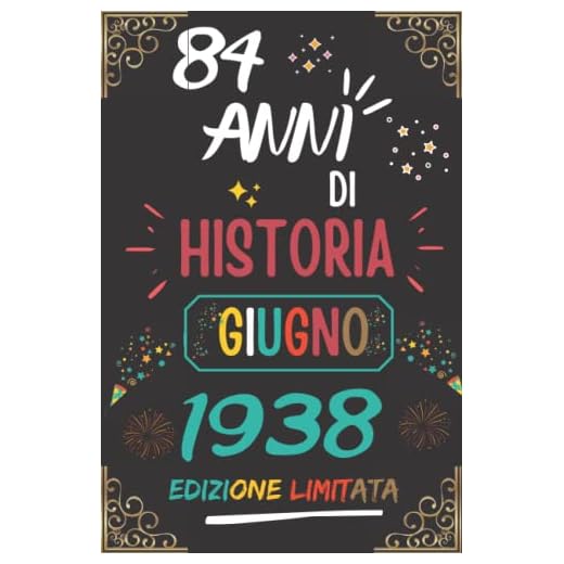 CUADERNO, 84 AÑOS DE HISTORIA JUNIO 1938 EDICIÓN LIMITADA: Regalo de 84 cumpleaños para mujeres y hombres, ideas de 84 cumpleaños... un cumpleaños... ... regalo de 84 cumpleaños para él/ella.
