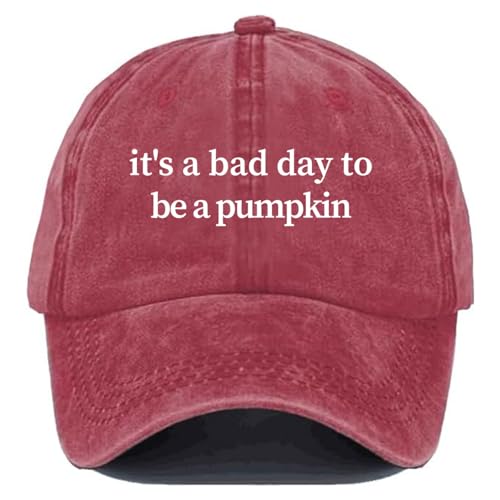 It's A Bad Day to Be A Pumpkin Hat Spooky Season Hat