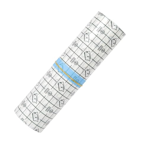 Image of Flatoedu Tattoo Aftercare Bandage Roll 8 inchx 8 Yard - Waterproof Transparent Film for Tattoo Initial Healing and Skin Repair Adhesive Tattoo Supply Wrap