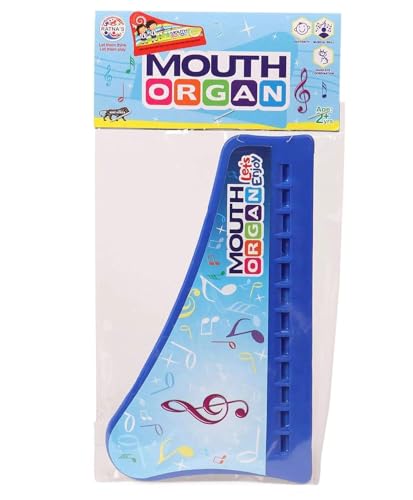 Image of Ratna's Musical Mouth Organ Senior Toy Musical Instrument for Kids (Assorted Colours & Designs) (Pack of 2)