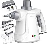 Dampfreiniger Nettoyeurs Vapeur électriques à Main Portable Nettoyeur Vaporisateur Voiture, Cuisine, FenêTres, Canapé, Carrelage 1050w, 3.2bar 400ml Nettoie, DéGraisse & DéSinfecte DéSinfecte