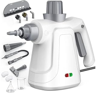Pulitore a Vapore Portatile Vaporetto Pulitore Vapore Casa Steam Cleaner Per Divani e Tessuti 110 Gradi Vapore Pulizia Macchina Per Cucina, Bagno, Pavimenti, Auto, Divani E Tessuti Lavavetri