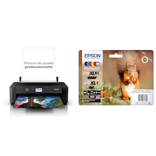 Imprimante Epson XP-15000 Jet d'Encre avec Pack de Cartouches 378XL