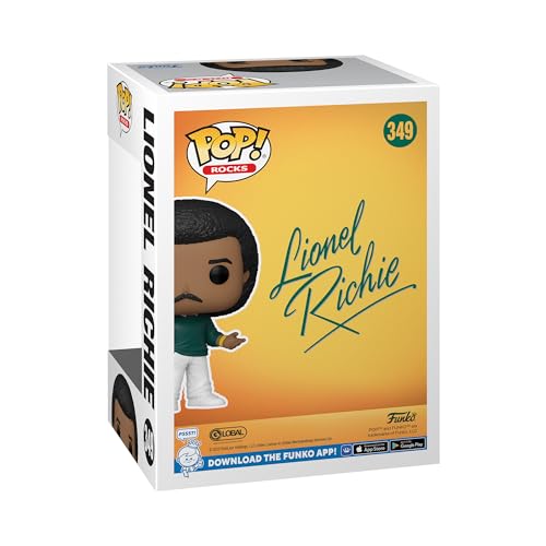 Funko Pop! Rocks: Lionel Richie – Figurine en Vinyle à Collectionner – Idée de Cadeau – Produits Officiels – Jouets pour Les Enfants et Adultes – Music Fans - Les Beatles, Paul McCartney, John Lennon, RIngo Starr, George Harrison Funko Pop! Rocks: Lionel Richie - Figurine en Vinyle à Collectionner - Idée de Cadeau - Produits Officiels - Jouets pour Les Enfants et Adultes - Music Fans – Image 4
