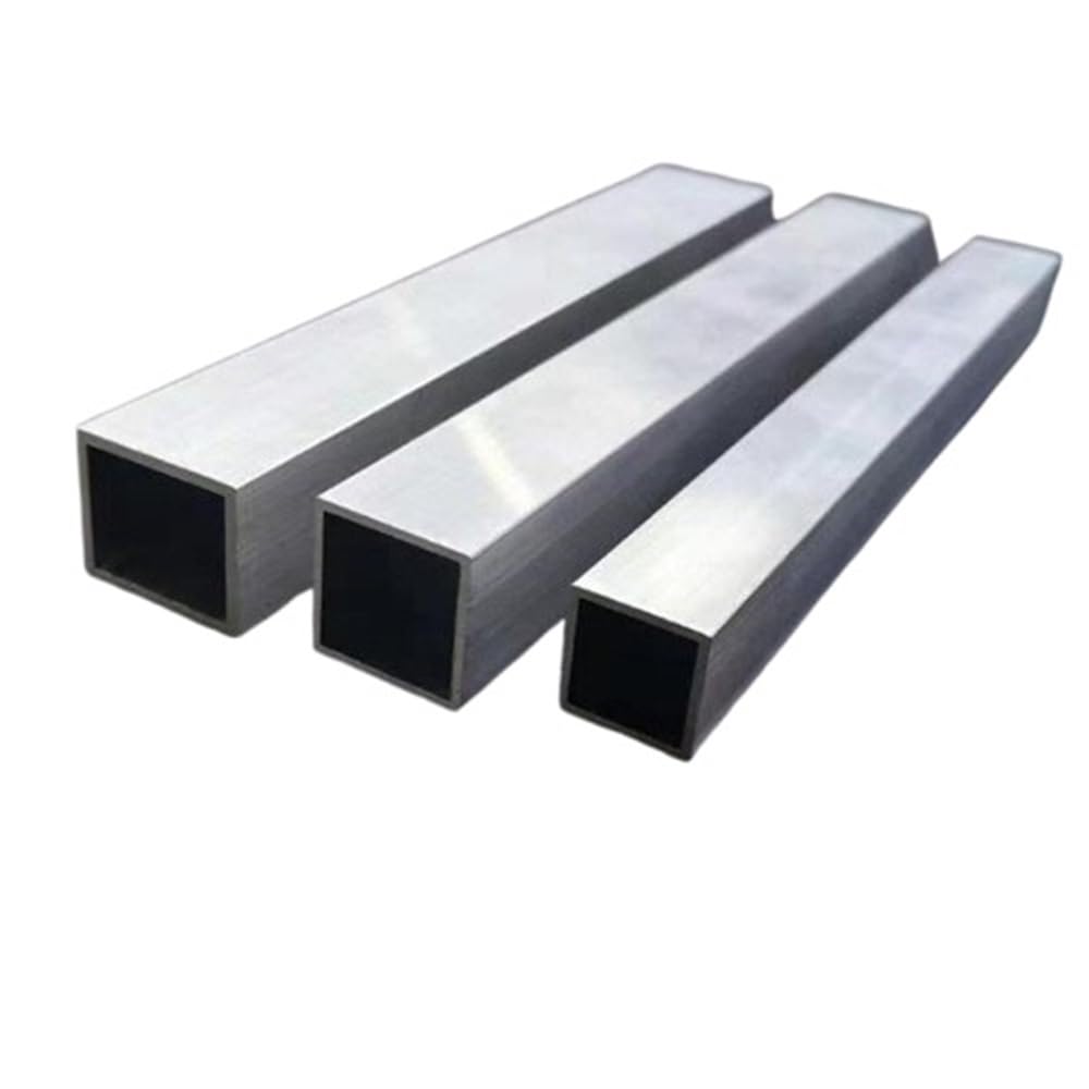 Profil aus legiertem Aluminium 1 Stück 6063/6061 Aluminium-AIIoy-Rohr, leicht, Aluminiumrohrdicke 1–4 mm, Vierkantrohr for Türrahmen(500 * 60 * 60 * 2MM)