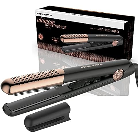 Rowenta Ultimate Experience Inimitable SF8230 - Plancha y rizador de pelo 2 en 1 Cover