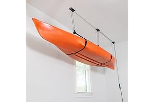 Racor Ceiling Storage Lift for Kayaks, Canoes, Stand-up Paddleboards