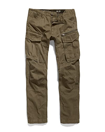 G-STAR RAW Herren Rovic Zip 3D Regular Tapered Hose, Grün (Shadow Olive D02190-C893-B230), 27W / 30L – Ansicht 4