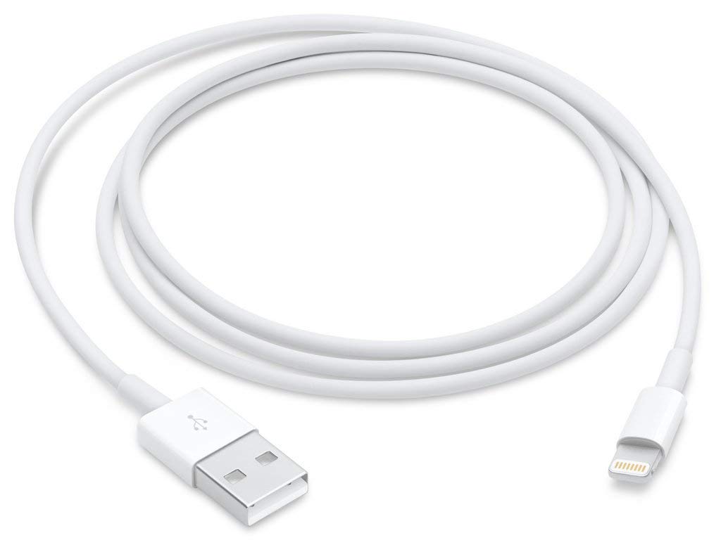 AILKIN Lightning to USB Cable Apple Certified (Mfi) Sync & Charge Cable for iPhone 14/13/12/11 Pro Max/XS MAX/XR/XS/X/8/iPad & iPod, All iPhones, Fast Charging Lightning Cable, (Pack of 1) - White