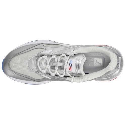 PUMA Mens BMW MMS Metallic Rs-Fast Lace Up Sneakers Shoes Casual - Silver - Size 7.5 M4