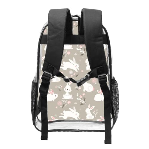 Sac à dos transparent grand format léger fini les objets perdus - 2
