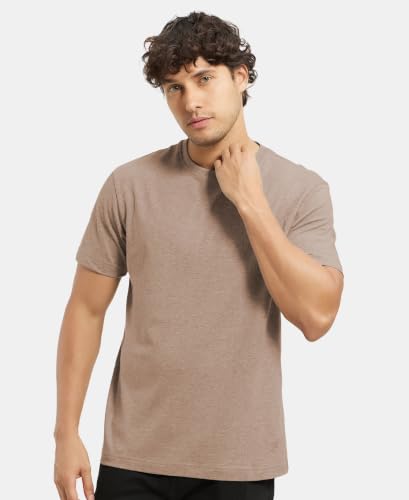 Image of Jockey 2714 Men Super Combed Cotton Rich Round Neck Half Sleeve T-Shirt