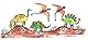 Pentel XFRH/1-MH Aquash Wassertankpinsel mit hochwertiger Nylon-Spitze, flach (mittel)
