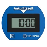 Needit elektronische Parkscheibe Park Lite I automatische Parkscheibe elektrisch mit Zulassung vom Kraftfahrt-Bundesamt I Digitale Parkuhr mit 2 Displays & vielen Funktionen, langlebig & zuverlässig