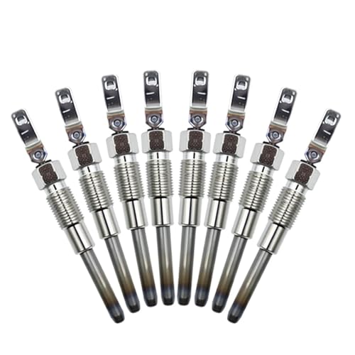 (8) FORD DIESEL GLOWPLUG SET GLOW PLUGS 6.9L 6.9 1983-1987 F350 F250 GLOW PLUG