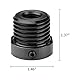 DEEFIINE Spindeladapter für Holzbearbeitung, konvertiert M18 x 2,5 mm auf M33 x 3,5 mm Gewindebohrfutter-Einsatzadapter