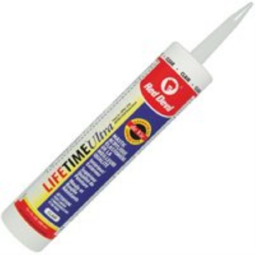 Red Devil 0118ca Lifetime Ultra Acrylic Latex Caulk, White, 10.1 Oz