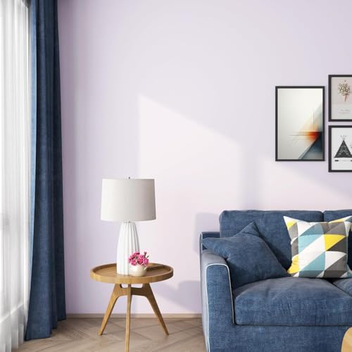Papel pintado autoadhesivo morado para decorar muebles y paredes de dormitorios modernos 4