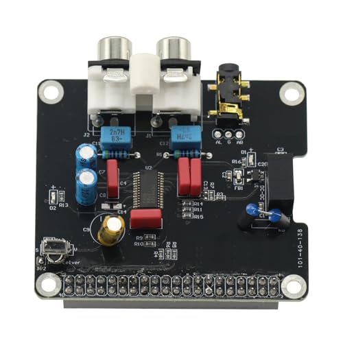 HiFi DAC I[fBITEhJ[hW[ PCM5122 I2S C^[tF[X 384KHz LEDCWP[^[ Raspberry pi /2/3/B+p