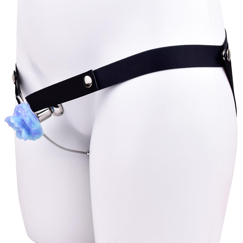 下着女装娘　貞操帯 Amazon | 貞操帯 男の娘用 フラット貞操体 貞操ロック 取り外し可能貞操装置 可愛セクシーな貞操ケージ 補助ベルト付き ステンレス鋼製  アダルトグッズ 男性用ゲームプレイセックスおもちゃ (ブラック(青い蝶の外観),3233#) | Acolk(ドングリ) | アダルト雑貨