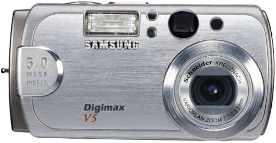 Samsung Câmera digital Digimax V5 5MP com zoom óptico 3x