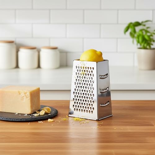 Rallador de Queso de Acero con Mango de Madera Ergónomico miniatura 2