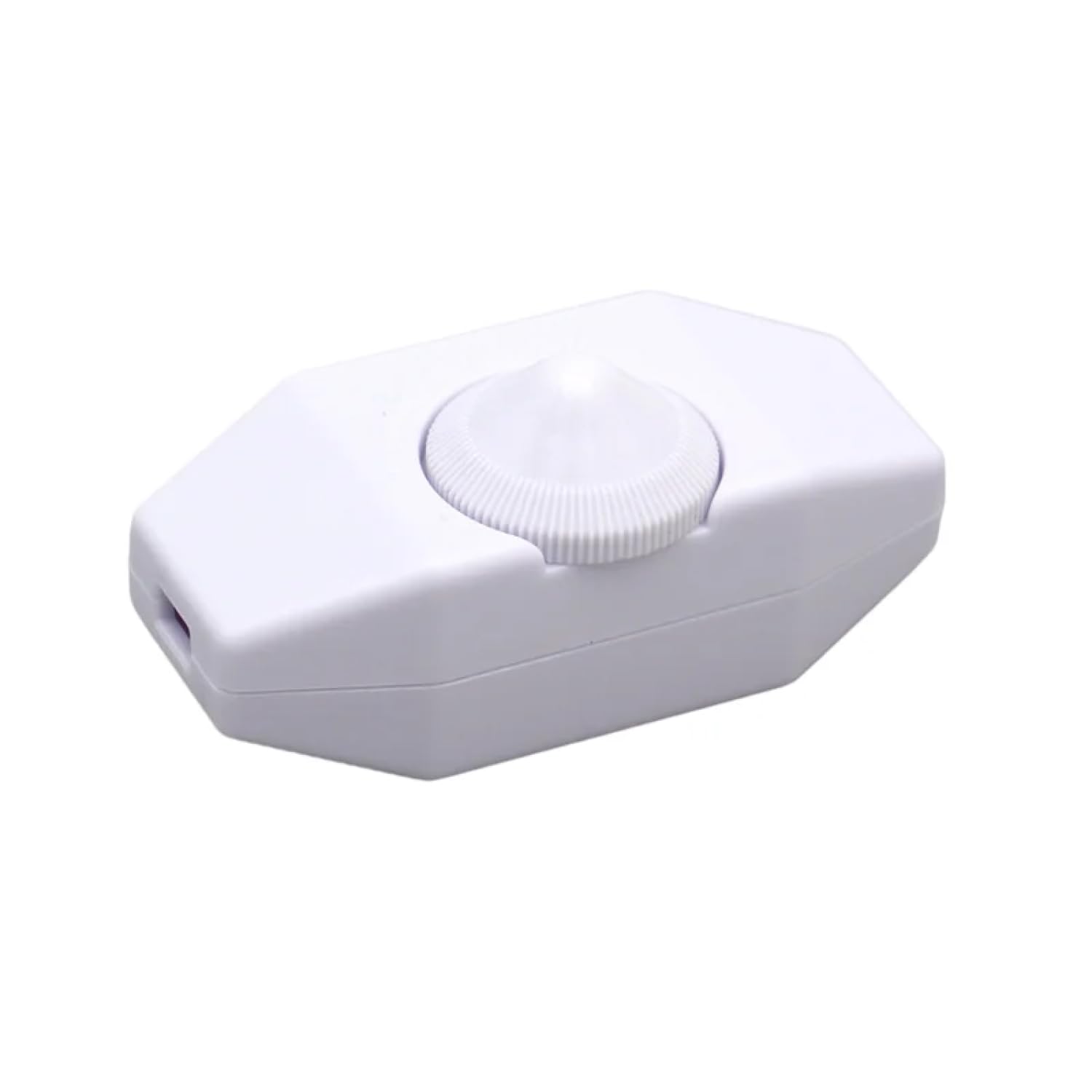 Variateur LED - Variateur de cordon en continu avec interrupteur marche/arrêt, variateur rotatif, variateur d'intensité, variateur d'intensité - 230 V 1-60 W - Noir