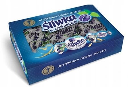 Śliwka w czekoladzie Jutrzenka 1 kg Shipsy Block