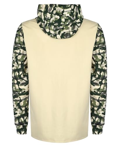 Image of BOCOMAL FR Hooded T Shirts Utility Pocket Fire Resistant Summer Hoodie CAT2