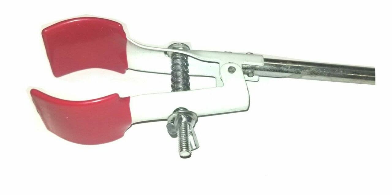 10-55mm Beaker Glassware 2 Prong Single Adjust Jaw Lab Clamp - USAlab