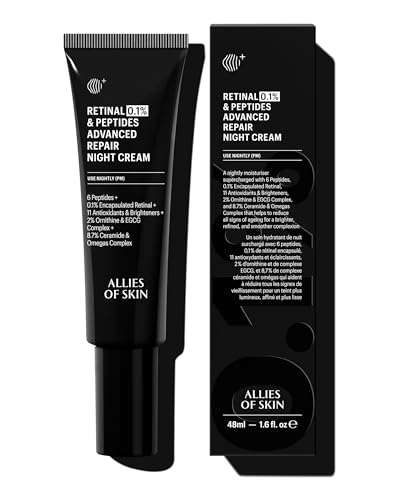 Crème rétinal 0.1% anti-âge pour réparer les rides et la peau sèche