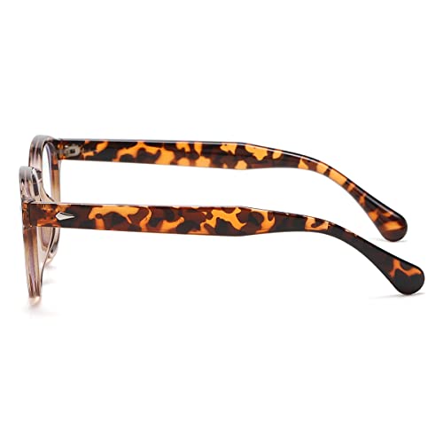 Image of Retro Round Blue Light Blocking Glasses for Men Women, Vintage Frame Non-prescription Computer Reading Eyeglasses