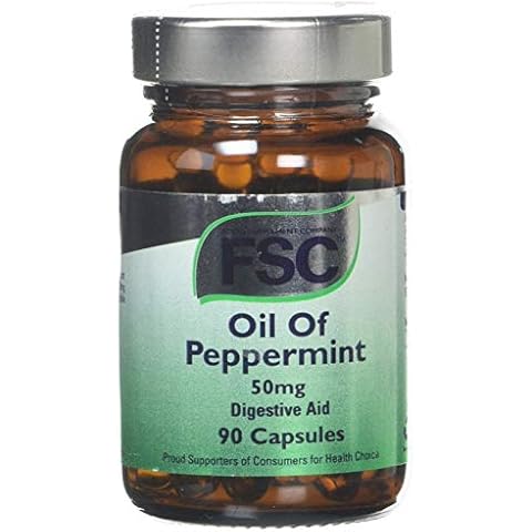 FSC 50mg Oil of Peppermint - Pack of 90 Capsules Cover