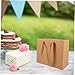 ULTECHNOVO 10pcs Bags Sturdy Paper Party Favor Bags with Handles for Weddings Birthdays and Retail Supplies Elegant Design for All Occasions