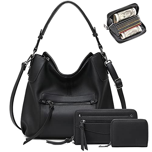 Image of lapsting Hobo Bags for Women Handbags Purse Ladies Boho Shoulder Bag Crossbody Purses Faux Leather