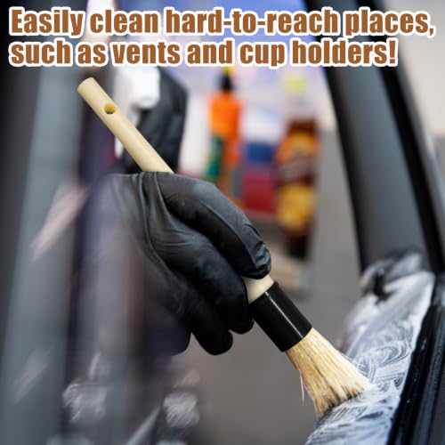 5Pcs Cleaning Brush Home and Auto Use Parts Cleaner Brush for Machinery Clean by LQJQMREJ - Used condition - Image 5