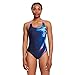 Zoggs Speedback Maillot de Bain Une pièce, Imprimé Hybride, 40 Femme