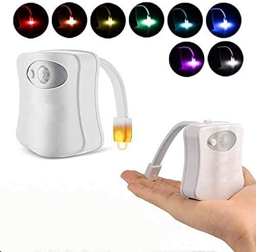 Light Motion Activated Toilet Led Light2 Packs -Color Motion Sensor LED Toilet Night Light, Men, Women or Birthday Kid  Funny Unique Gift Idea