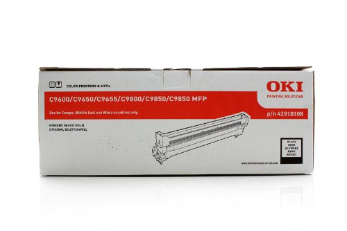 Tambour Noir OKI 42918108 d'origine pour imprimante OKI C 9650 DN