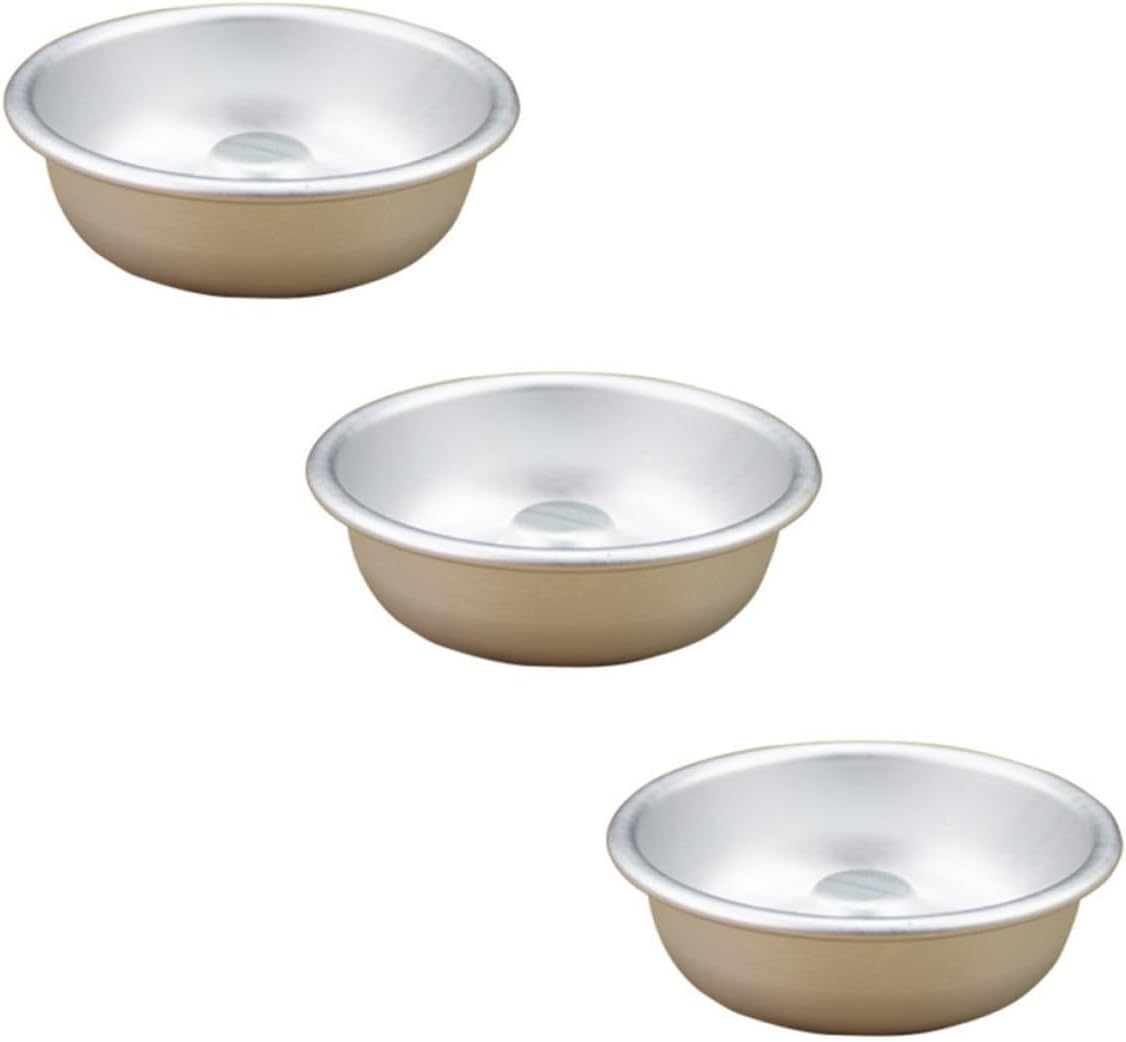 3pcs Mini Hollow Angel Pudding Jelly Cake Mold Aluminum Alloy Nonstick