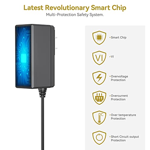 UL Listed AC Adapter for Livestrong LS5.0U LS5.0R LS6.0R Stationary Exercise Bike LS7.9E & LS8.0E Elliptical LS9.9E & LS12.9E Incline Elliptical Cross Trainer LS10.0E & LS13.0E Trainer Exercise - Image 3