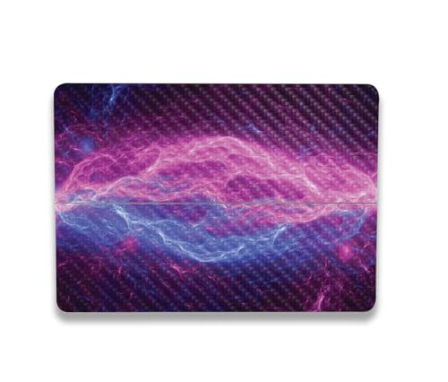 Image of MightySkins Carbon Fiber Skin Compatible with Microsoft Surface Laptop Studio 2 (2023) Full Wrap Kit - Raw Energy | Protective, Durable Textured Carbon Fiber Finish | Easy to Apply | Made in The USA