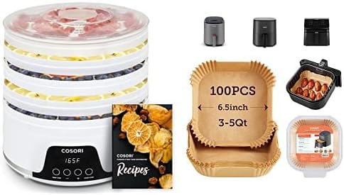 COSORI Food Dehydrator for Jerky, Small Dehydrated Dryer Machine, 350W, 5 BPA-Free Trays