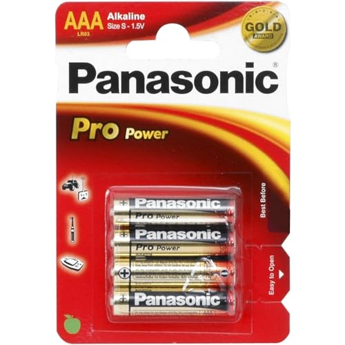 Panasonic Pro Power Pilas Alcalinas Aaa Lr03 1.5 V Salud y cuidado personal