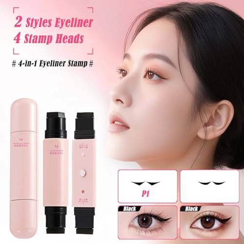 Delineador de ojos 2 en 1 Dulele gel negro miniatura 3