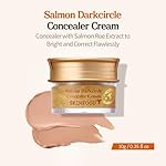 SKINFOOD Salmon Dark Circle Concealer Cream - Under Eye Concealer for Dark Spots and Wrinkles - Full Coverage - Stocking Stuffers, 0.35 Oz/10 g (Salmon Beige) - Image 2