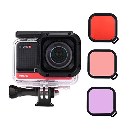 Insta360 ONE RhP[X+ 3ނ̃tB^[̑gݍ킹ZbgiԁAAsNj|h[x60m |X|[cJBehANZT[