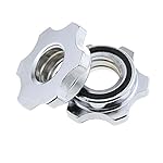 E-outstanding Barbells Hex Nut 2PCS 1nch/25mm Spin Lock Collar Screws Dumbbell Spinlock Collars - Image 3