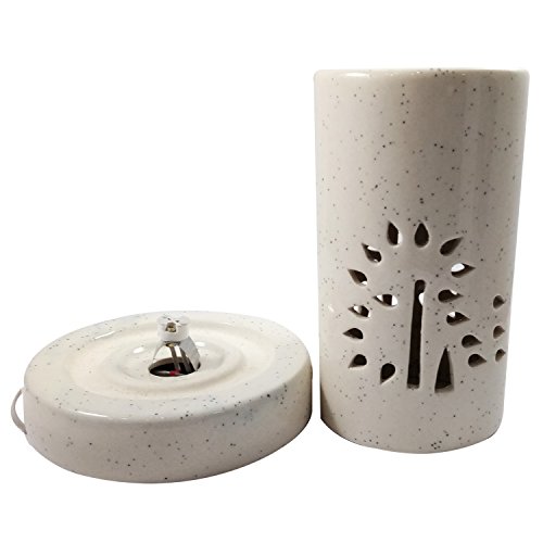 India Meets India Handicraft Ceramic Essential Oil Diffuser and 10ml Lavender Essential Oil Aroma Diffuser Aromatherapy Diffusers, Best Gifting, Made by Awarded Indian Artisan